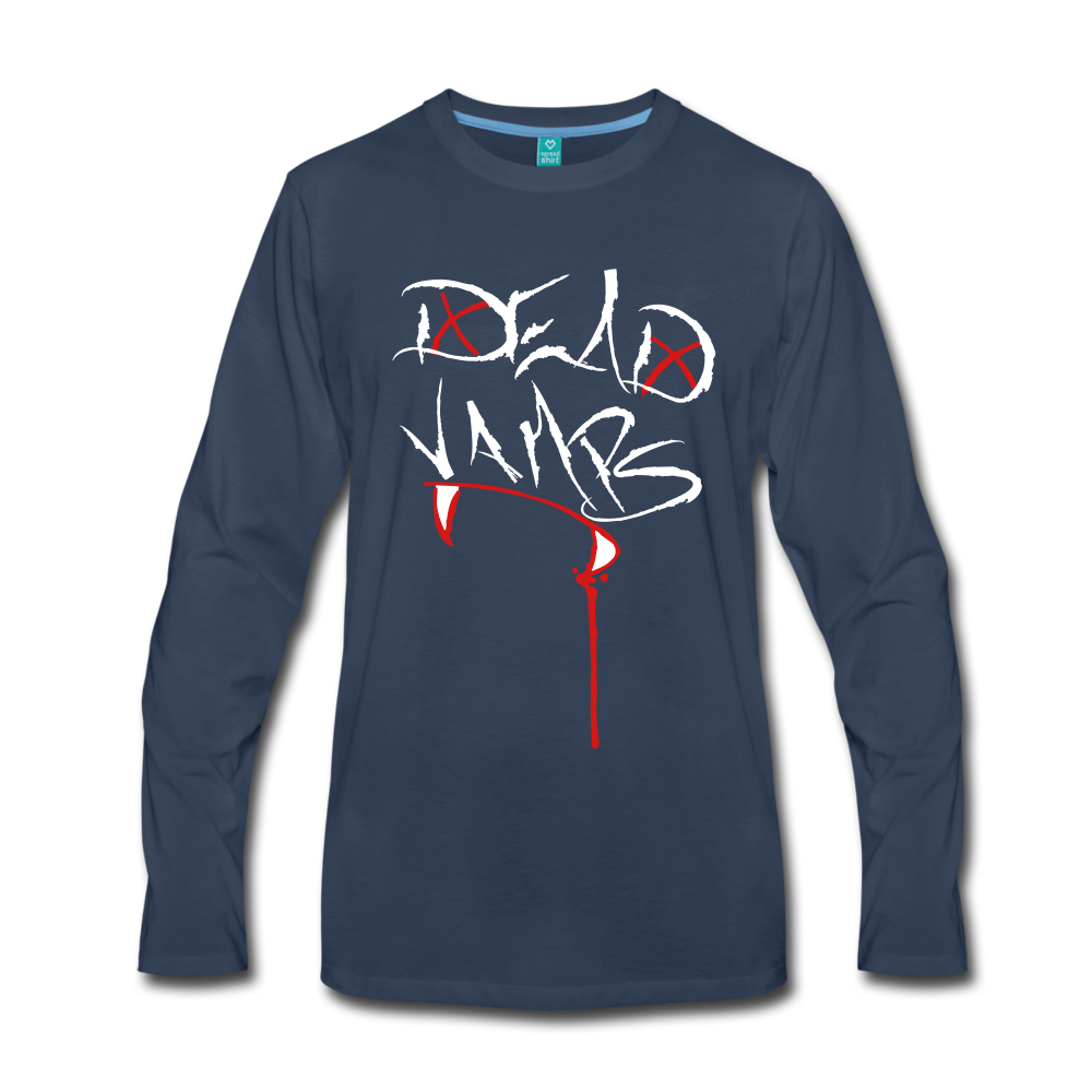 Dead Vamps Long Sleeve Joint - navy