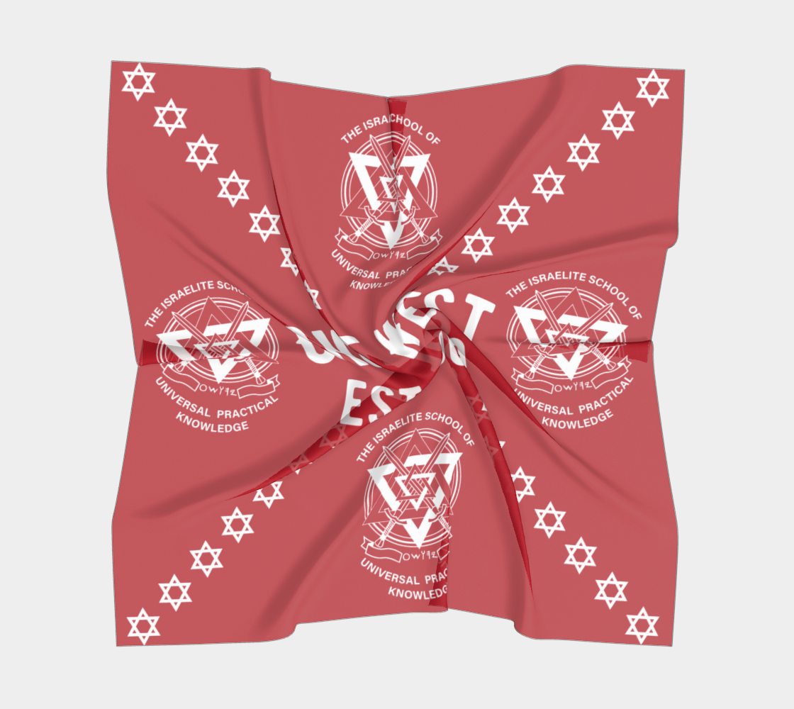 One West Scarf Red