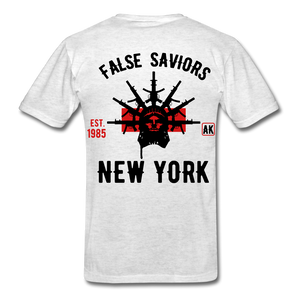 False Saviors T-Shirt - light heather grey