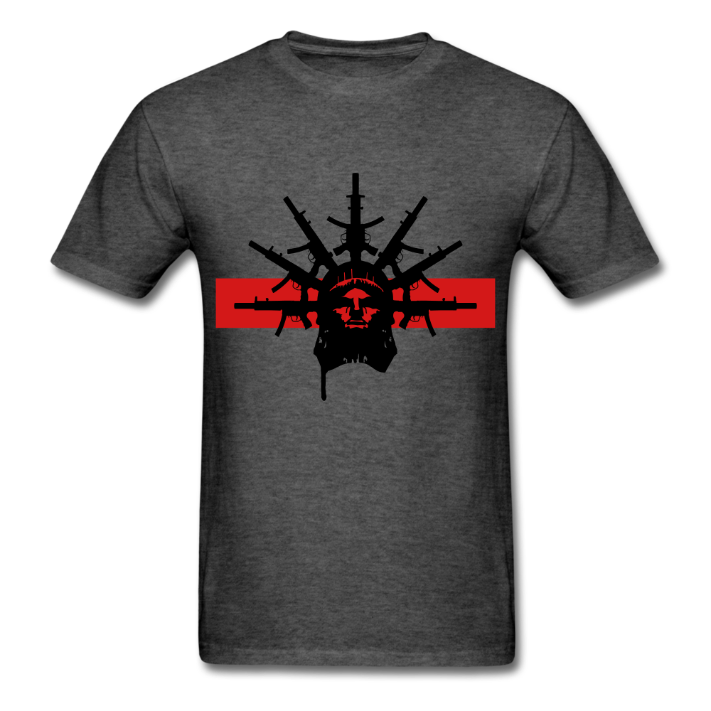 False Saviors T-Shirt - heather black