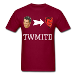 TWMITD T-Shirt - burgundy
