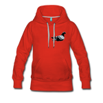 Classic Addictive Kaos Logo Women’s Hoodie - red