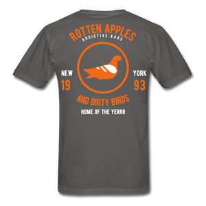 Rotten Apples and Dirty Birds T-Shirt - charcoal
