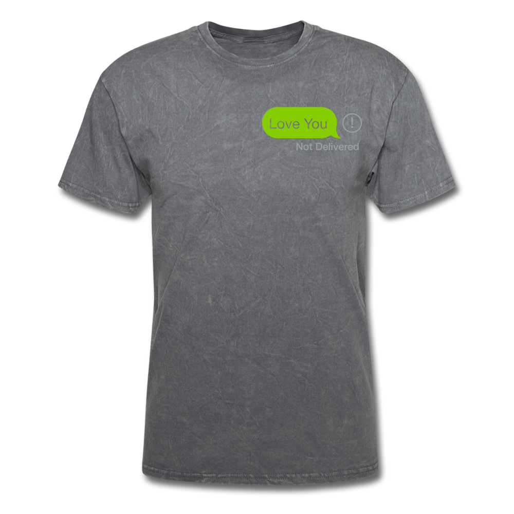 Love You T-Shirt - mineral charcoal gray