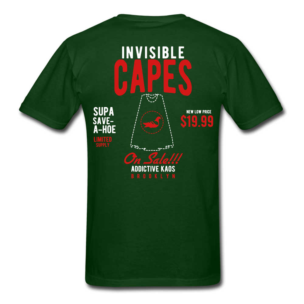 Invisible Capes T-Shirt - forest green