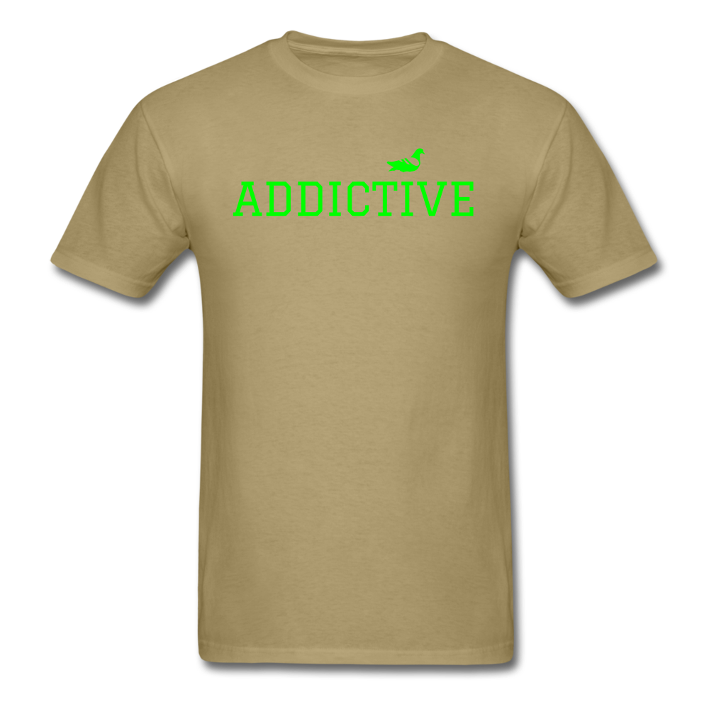 Addictive Neon T-Shirt - khaki