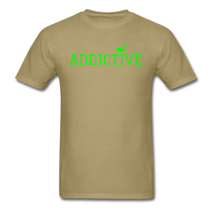 Addictive Neon T-Shirt - khaki