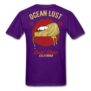 Ocean Lust T-Shirt (GLD2) - purple