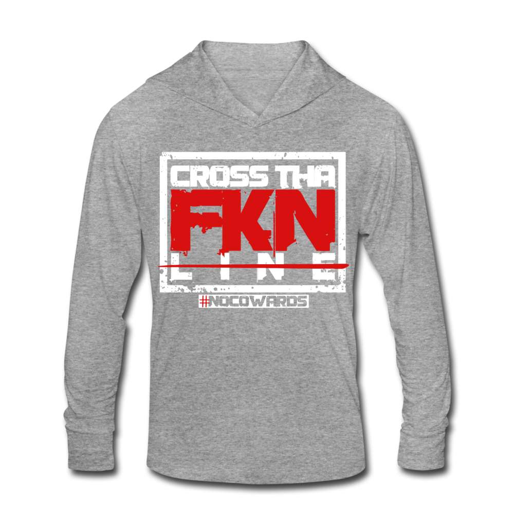 CTL Tri-Blend Hoodie Shirt - heather gray