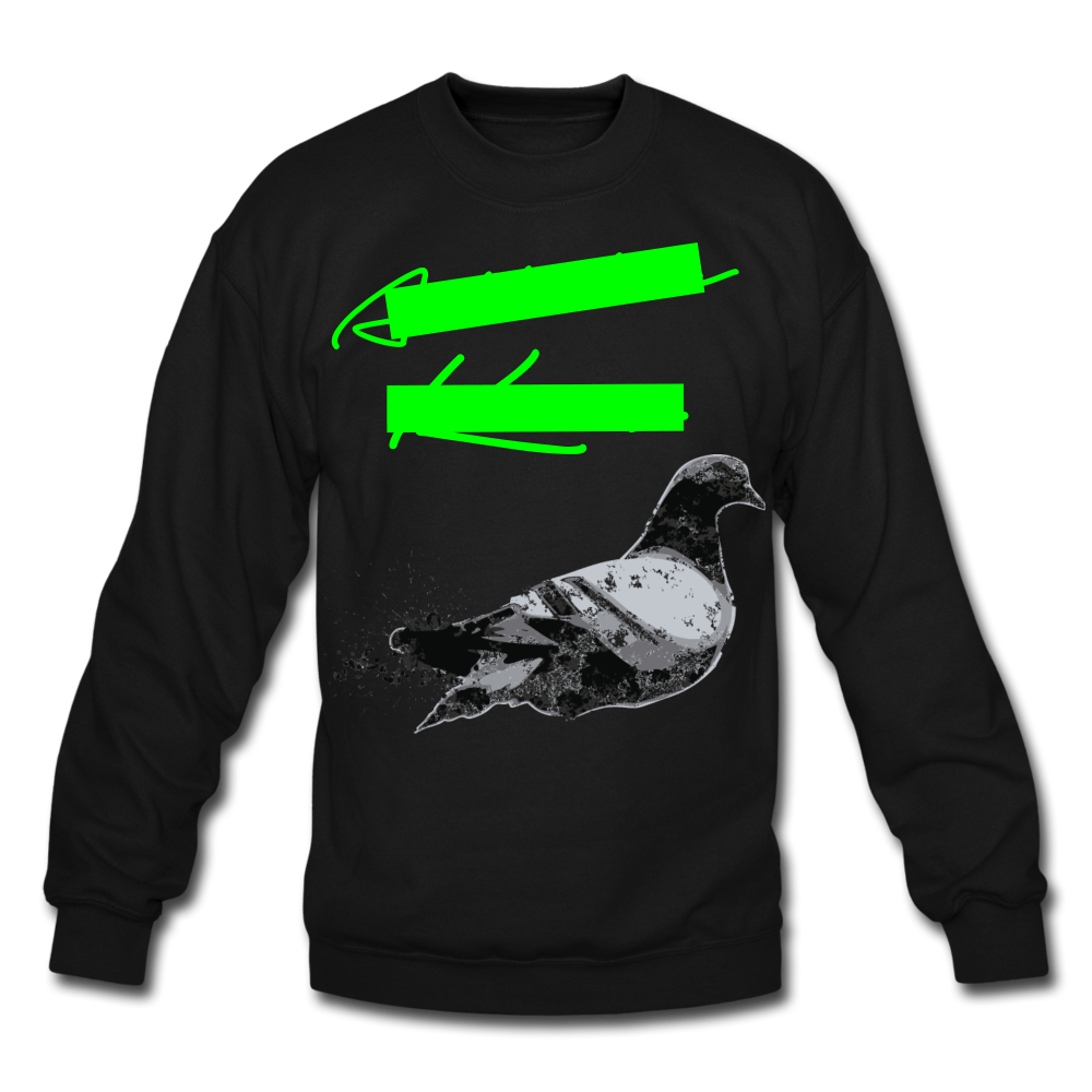 City Bird Crewneck Sweatshirt - black