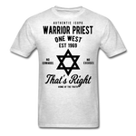Warrior Priest Short-Sleeve T-Shirt - light heather grey