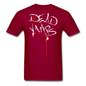 Dead Vamps' Classic Tee - dark red