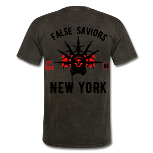 False Saviors T-Shirt - mineral black