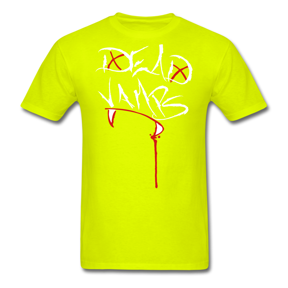 Dead Vamps' Classic Tee - safety green