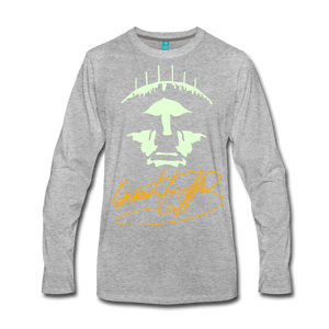 Big Glow L.O.K Premium Long Sleeve T-Shirt - heather gray