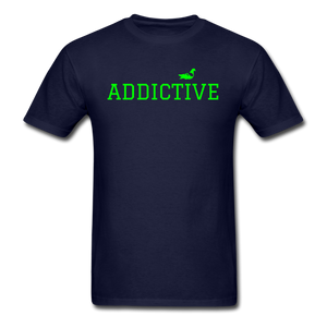 Addictive Neon T-Shirt - navy