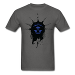 Liberty Of Kaos (Blue) T-Shirt - charcoal