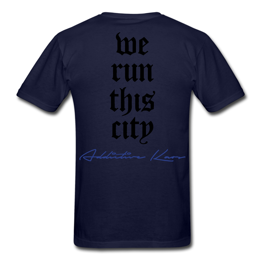 Liberty Of Kaos (Blue) T-Shirt - navy