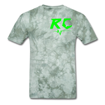 Random Consumer Electric T-Shirt - military green tie dye