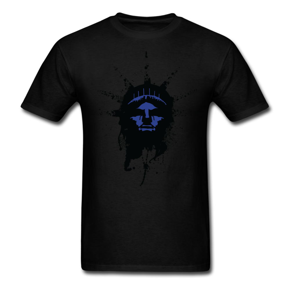 Liberty Of Kaos (Blue) T-Shirt - black