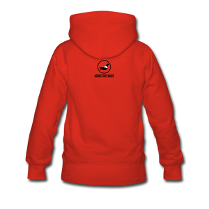 Classic Addictive Kaos Logo Women’s Hoodie - red
