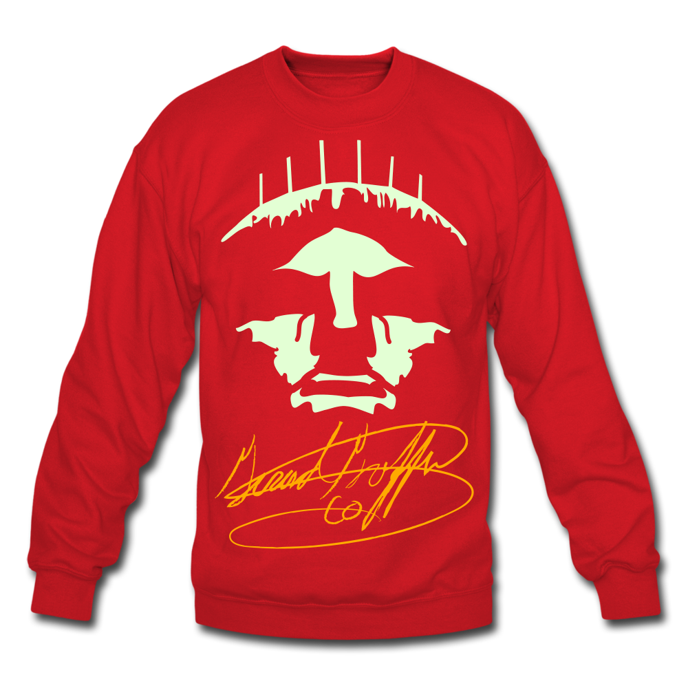 Big Glow L.O.K Crewneck Sweatshirt - red