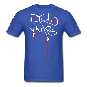 Dead Vamps' Classic Tee - royal blue