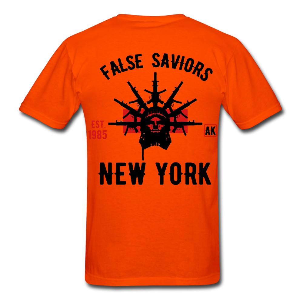 False Saviors T-Shirt - orange