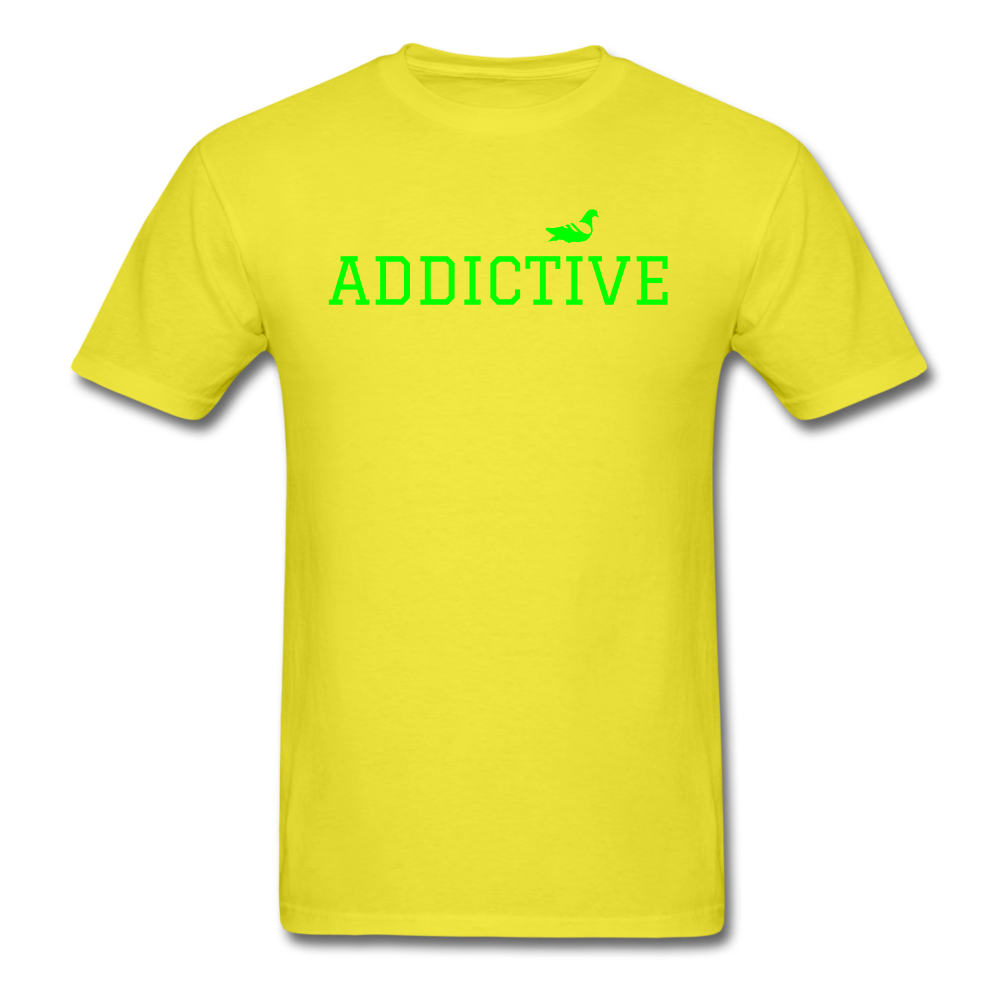 Addictive Neon T-Shirt - yellow