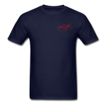 AK Signature Men's T-Shirt - navy