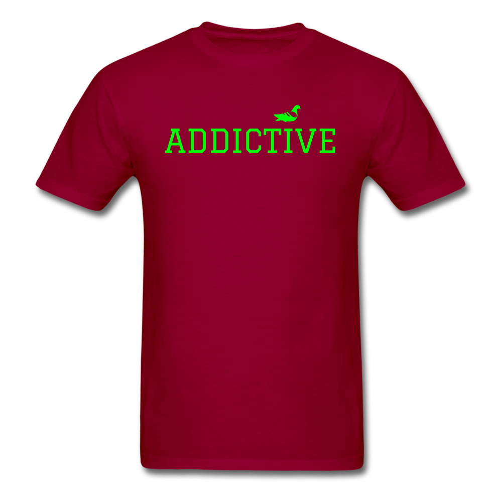 Addictive Neon T-Shirt - dark red