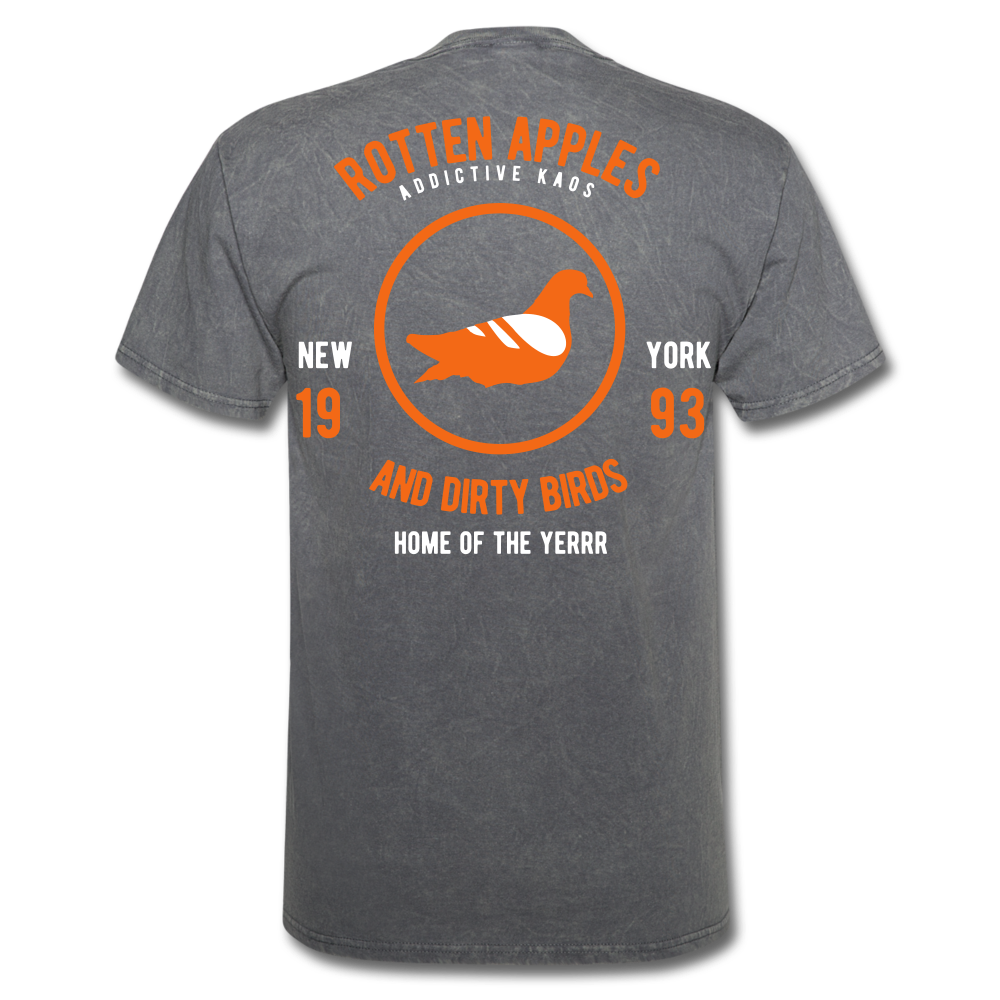 Rotten Apples and Dirty Birds T-Shirt - mineral charcoal gray