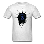 Liberty Of Kaos (Blue) T-Shirt - light heather grey