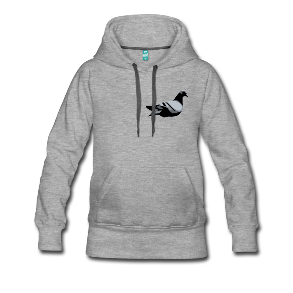 Classic Addictive Kaos Logo Women’s Hoodie - heather gray