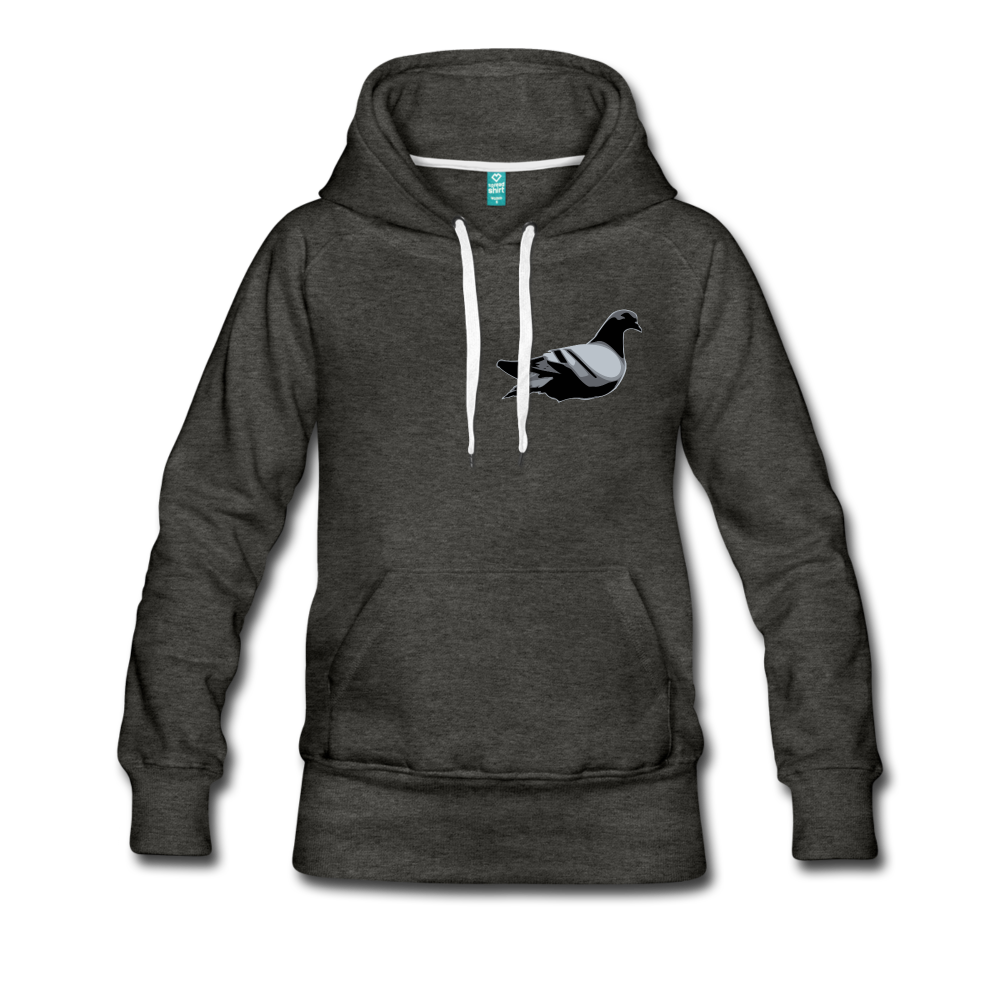 Classic Addictive Kaos Logo Women’s Hoodie - charcoal gray