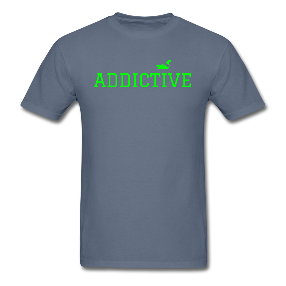 Addictive Neon T-Shirt - denim