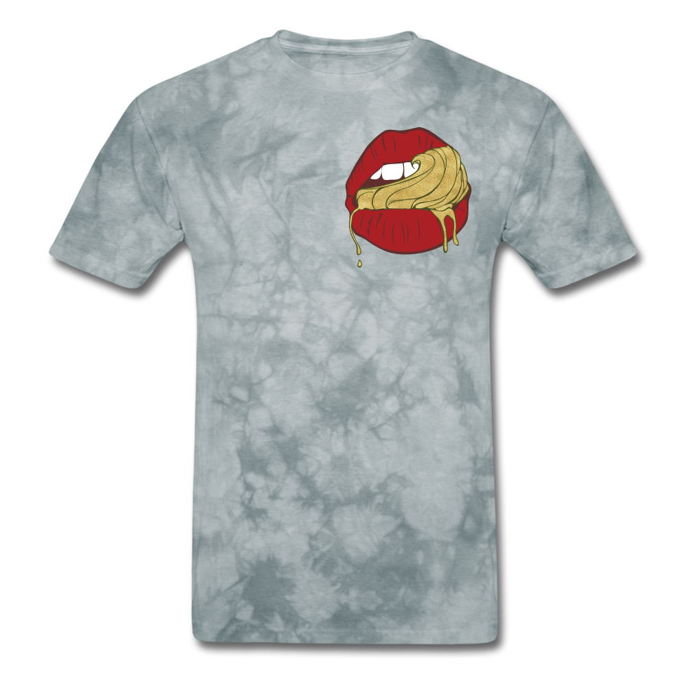 Ocean Lust Men's T-Shirt(GLD) - grey tie dye