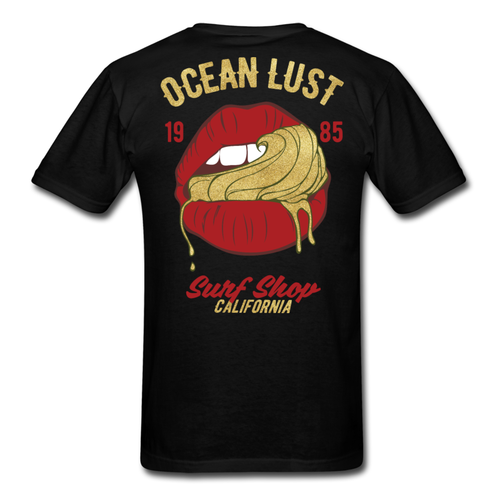 Ocean Lust T-Shirt (GLD2) - black