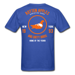 Rotten Apples and Dirty Birds T-Shirt - royal blue