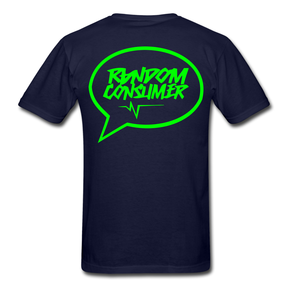 Random Consumer Electric T-Shirt - navy