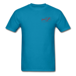 AK Signature Men's T-Shirt - turquoise