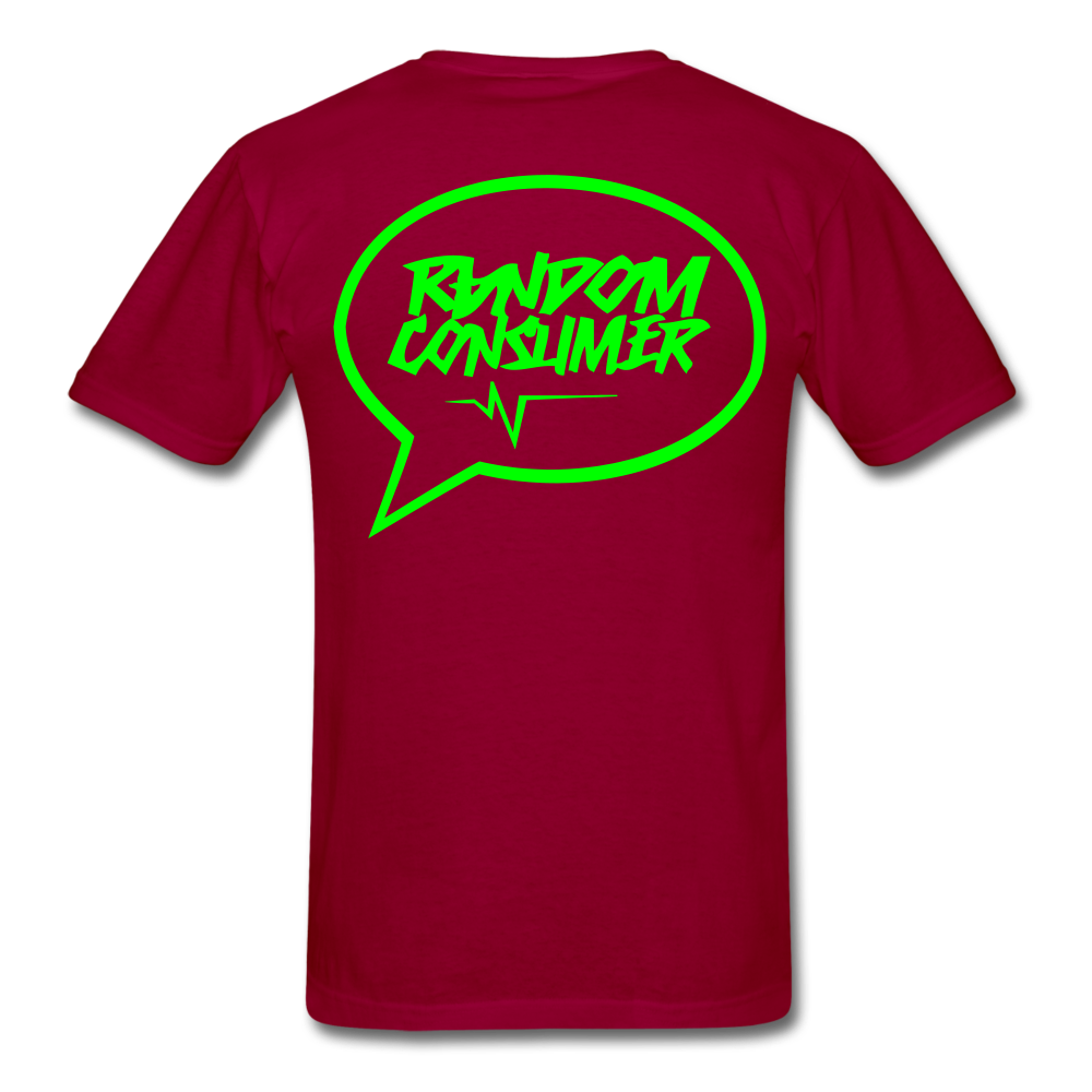 Random Consumer Electric T-Shirt - dark red