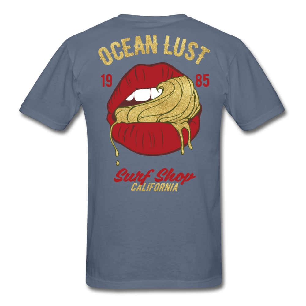 Ocean Lust Men's T-Shirt(GLD) - denim