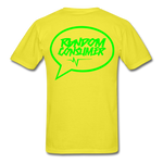 Random Consumer Electric T-Shirt - yellow