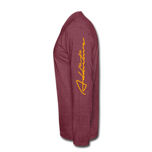 Kaos Sport Premium Long Sleeve T-Shirt - heather burgundy