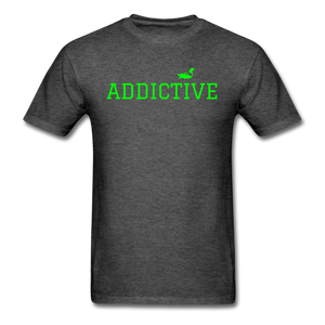 Addictive Neon T-Shirt - heather black