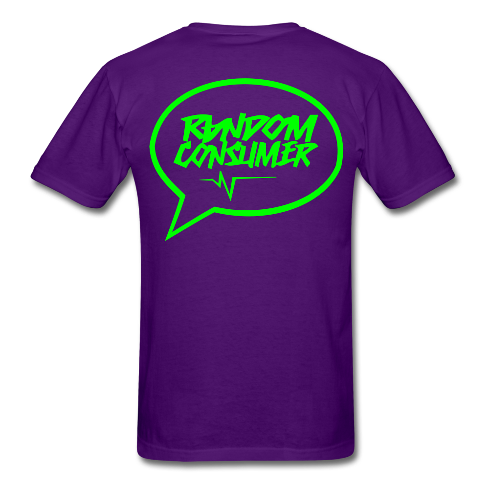 Random Consumer Electric T-Shirt - purple