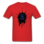 Liberty Of Kaos (Blue) T-Shirt - red