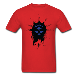 Liberty Of Kaos (Blue) T-Shirt - red