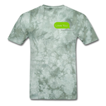 Love You T-Shirt - military green tie dye